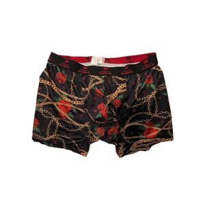 Urban Extreme Roses and Chains Boxer Brief Womans L 14-16